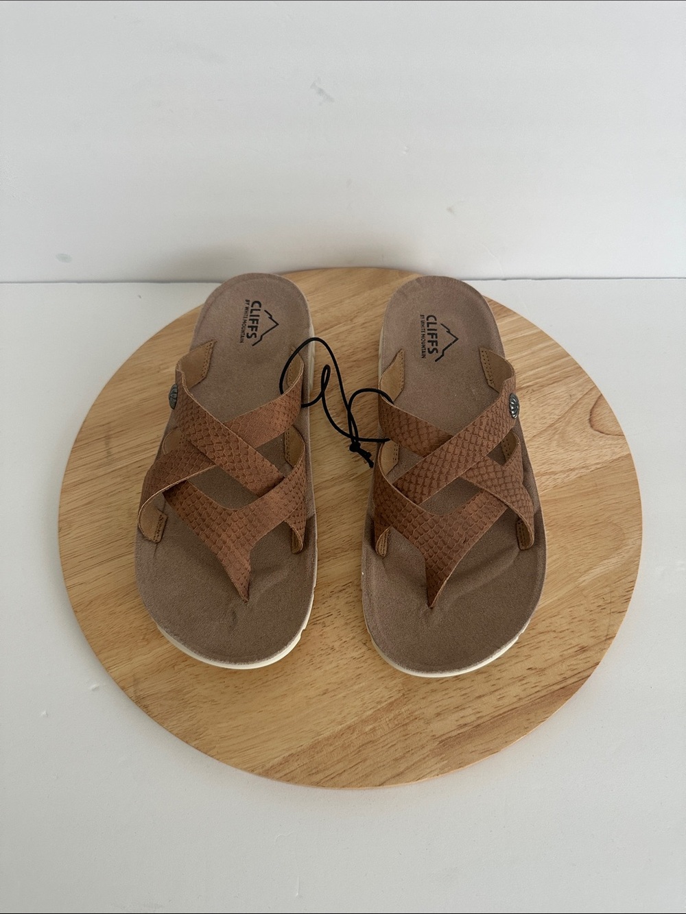 Cliffs by White Mountain Womens Banksy Slide Sandals